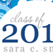 No Photo Graduation Announcement