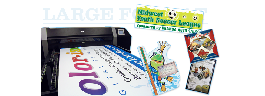 View the Large Format Printing Portfolio